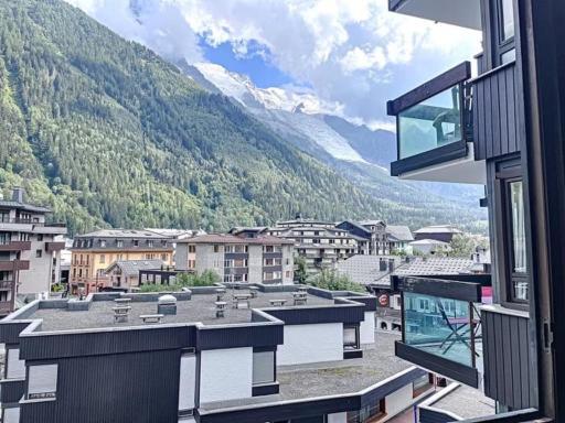 Studio Dent Du Caiman, Chamonix Hyper Centre, Parking, Vue Mont Blanc Exterior photo