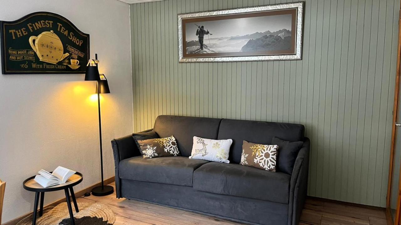 Studio Dent Du Caiman, Chamonix Hyper Centre, Parking, Vue Mont Blanc Exterior photo